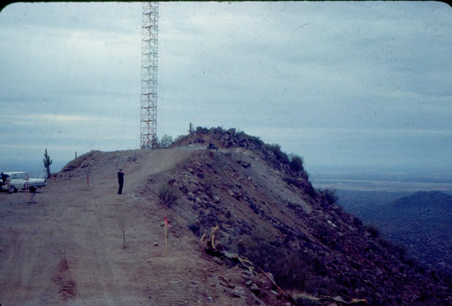 a photo of lee dondanville on an at and t project