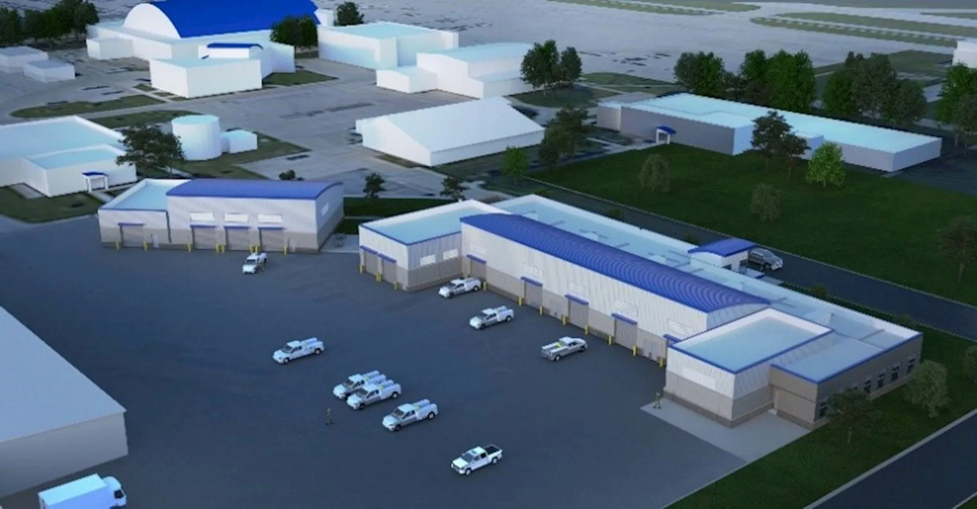 To carry out its mission most effectively, the 183d needed a properly sized and configured facility to accommodate base civil engineering functions.