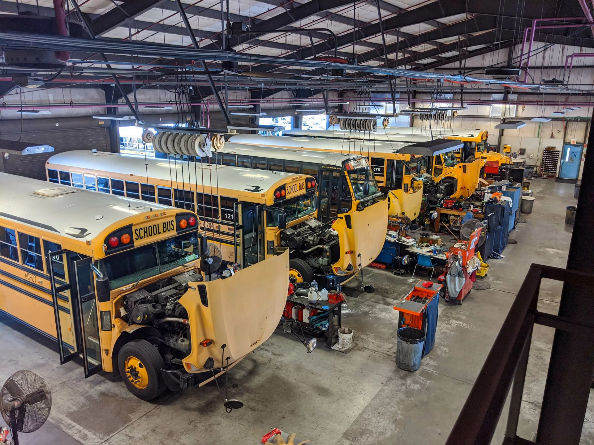 Hanson is providing facility condition assessments of the mechanical equipment at Seminole County Public Schools buildings, including the transportation department facility.