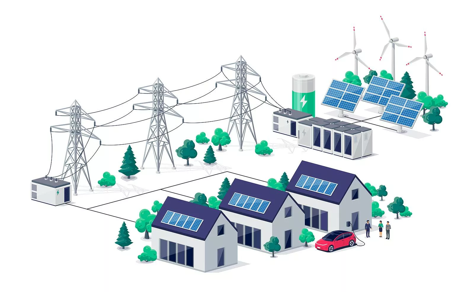 bigstock-Power-Distribution-Transmissio-445689338