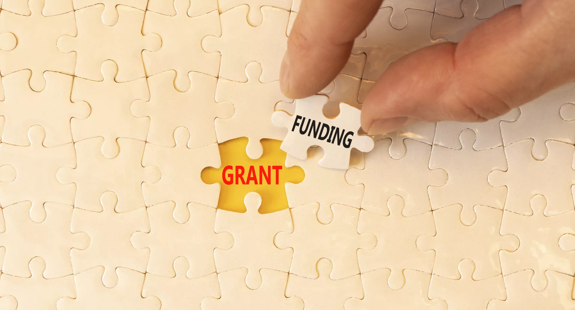 Grant Funding Symbol. Concept Words Grant Funding On White Paper