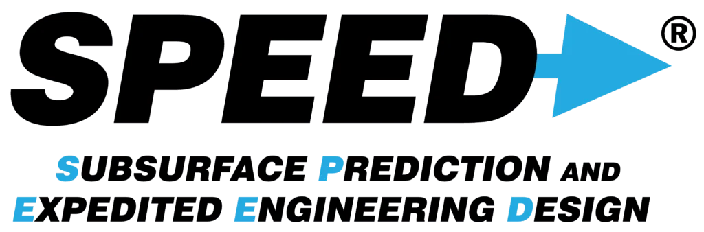 SPEED logo-subsurface prediction and expedited engineering design